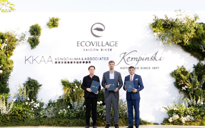 Kempinski Hotel chọn Ecovillage Saigon River là điểm đến đầu tiên tại Việt Nam